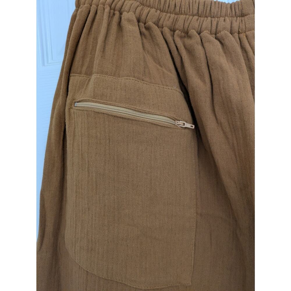 Taoist Monk 2 Piece Winter Pajamas Brown XL Tai Chi Meditation  Suit - Picture 5 of 14